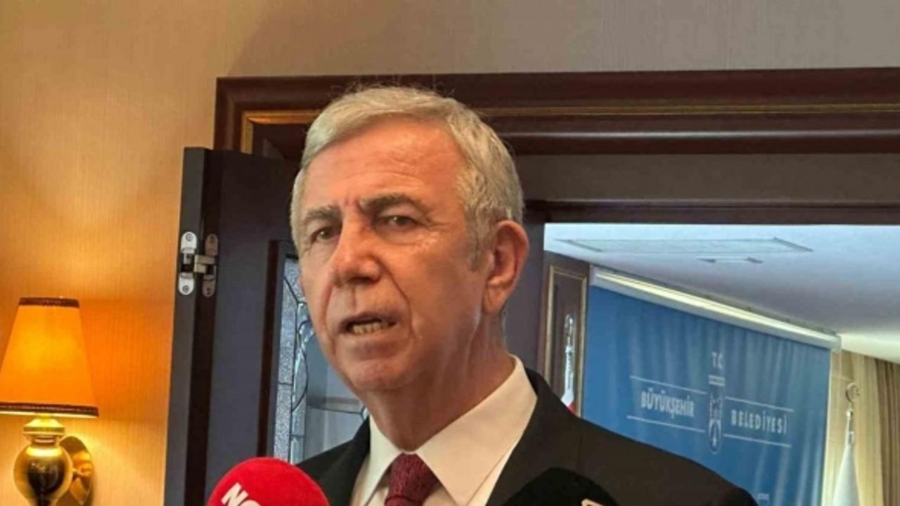 ABB Başkanı Mansur Yavaş: "(Mal varlığını açıklaması) Halkın siyasetçiye olan güvenini başka türlü yeniden tesis etmemiz mümkün değil"