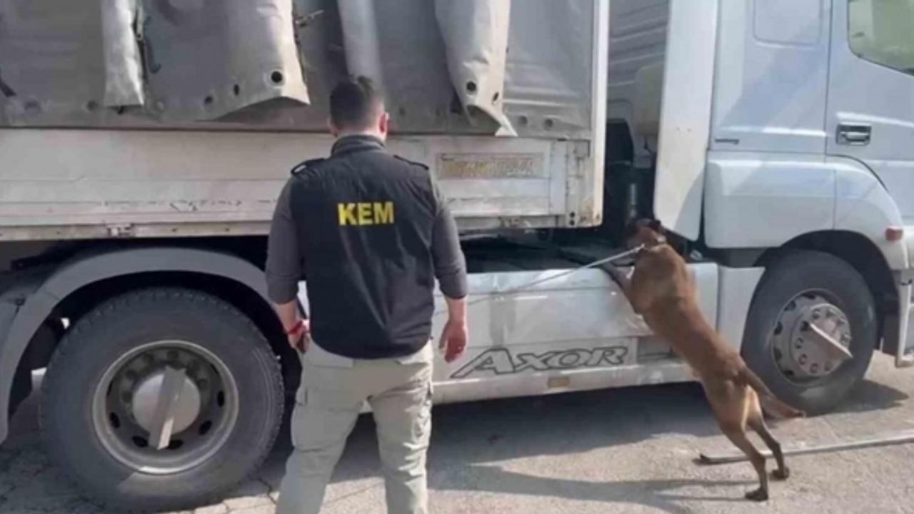 Adana’da sunta içine zulalanmış 100 kilogram esrar ele geçirildi