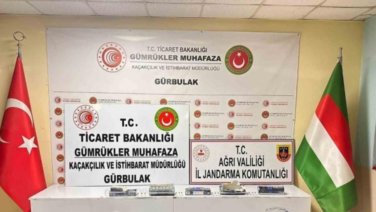 Ağrı’da 2 milyon 750 bin lira değerinde botoks ilacı ele geçirildi