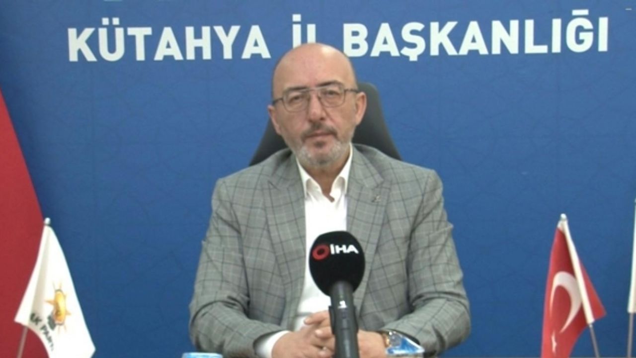 AK Parti Kütahya İl Başkanı Mustafa Önsay, vatandaşları mitinge davet etti