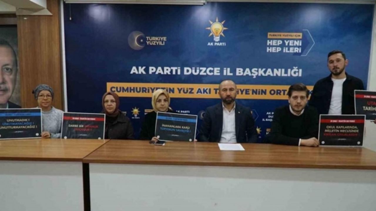 AK Parti’den 28 Şubat Postmodern Darbe ‘ye tepki: "İnsanlık Tarihine Kara Bir Leke"