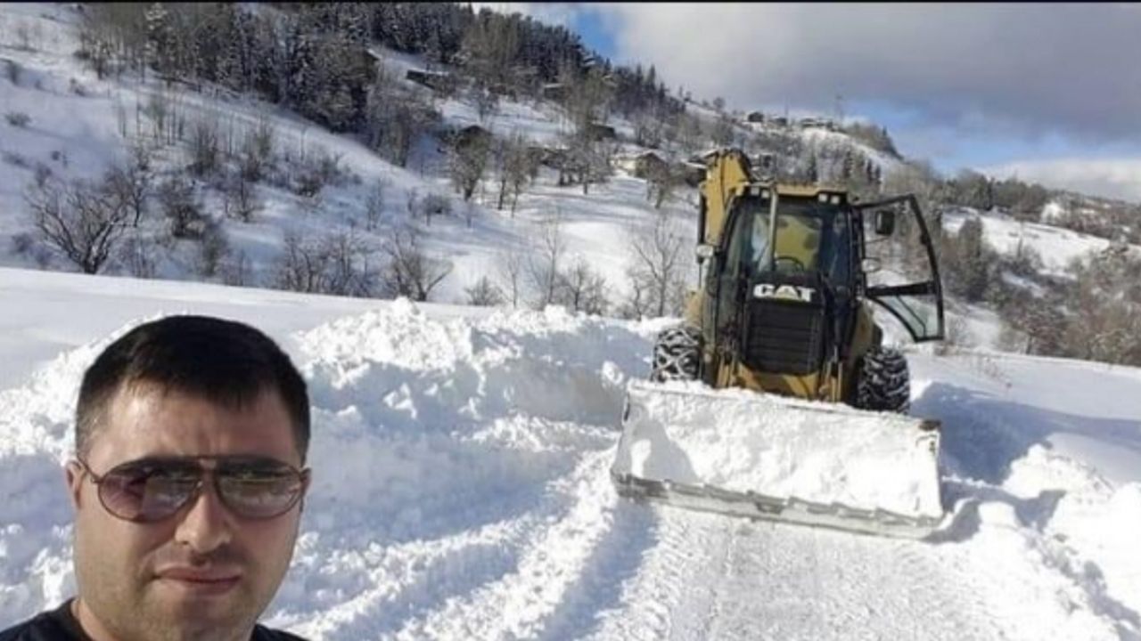 Artvin’de çığ altında kalan operatör yaşam mücadelesini kaybetti