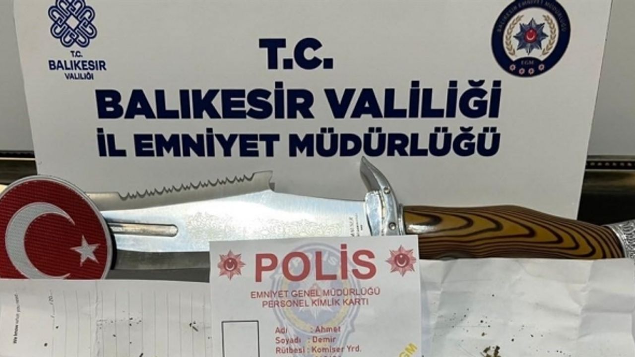 Bandırma’da eski eşine şantaj yapan şahıs gözaltına alındı