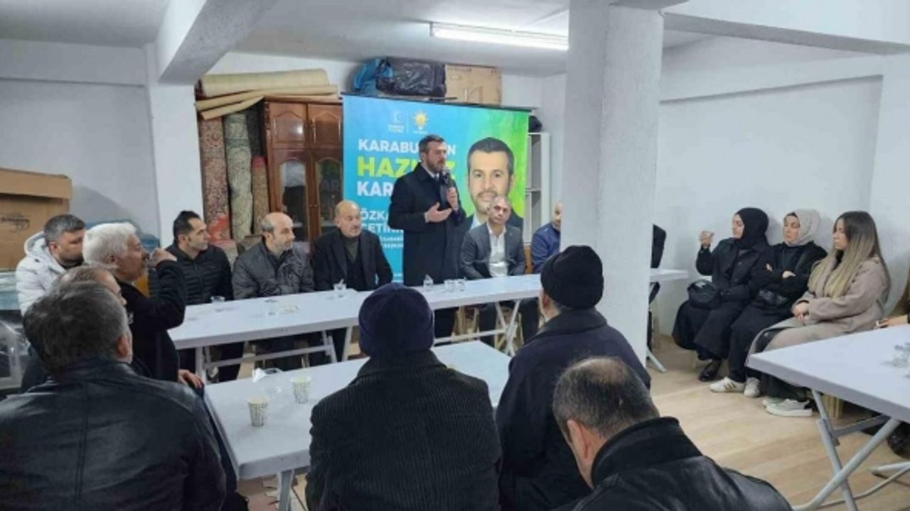 Başkan adayı Özkan Çetinkaya: “ Bizim derdimiz koltuk değil, şehre hizmet”