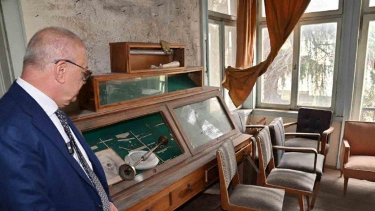 Başkan Ergün, Gördes Hayri Büke Evi’nde incelemelerde bulundu