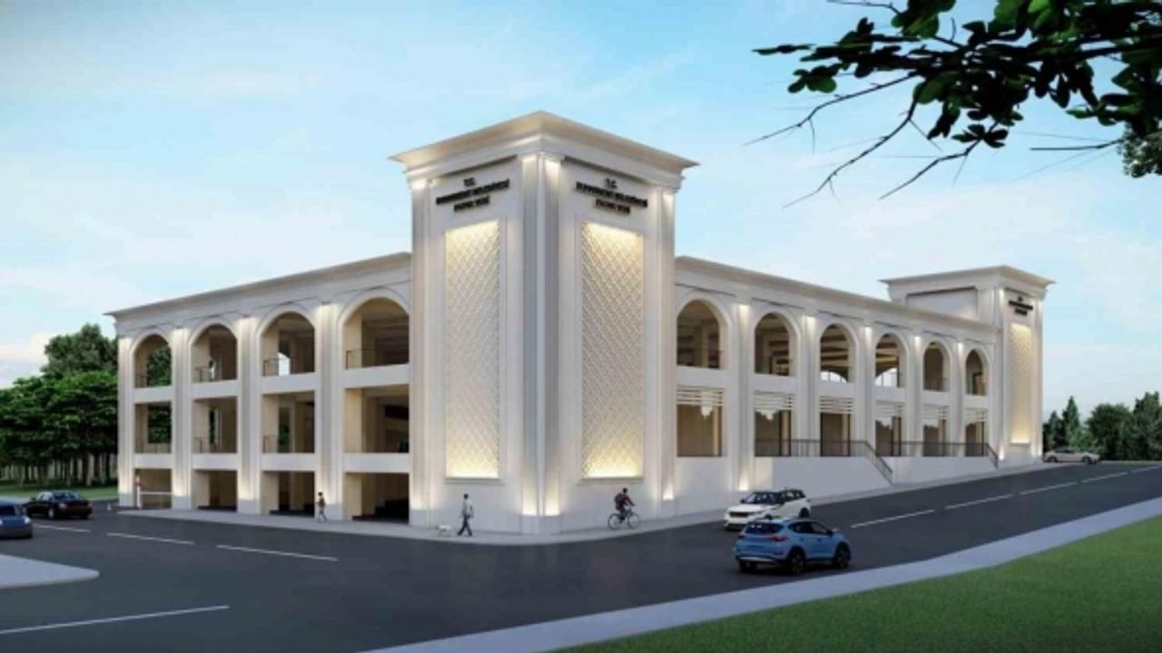 Buharkent Kapalı Pazar Yeri ve Katlı Otopark’ın temeli atıldı