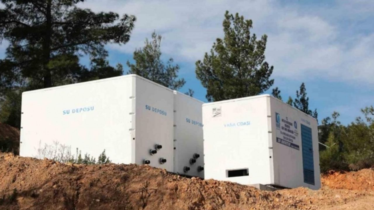 Büyükşehir’den Ağırtaş Mahallesi’ne 100 tonluk içme suyu deposu