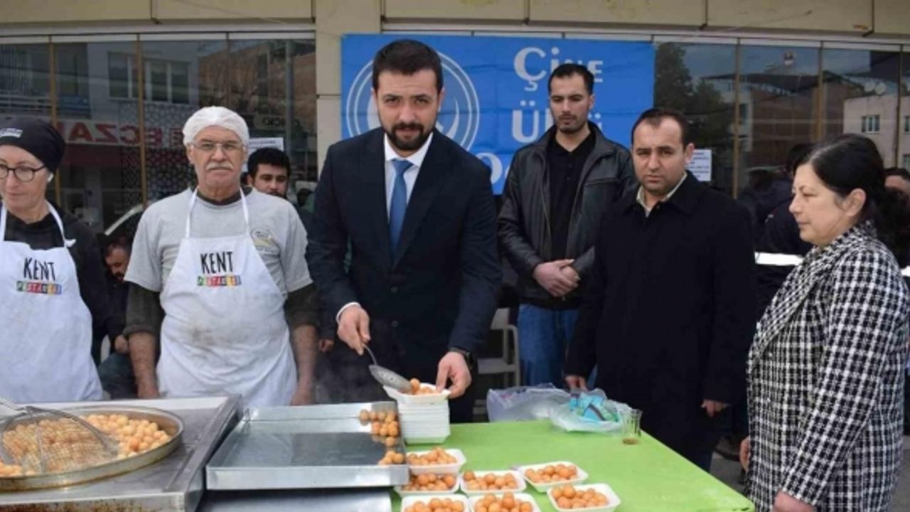 Çine Ülkü Ocakları’ndan Fırat Çakıroğlu için lokma hayrı