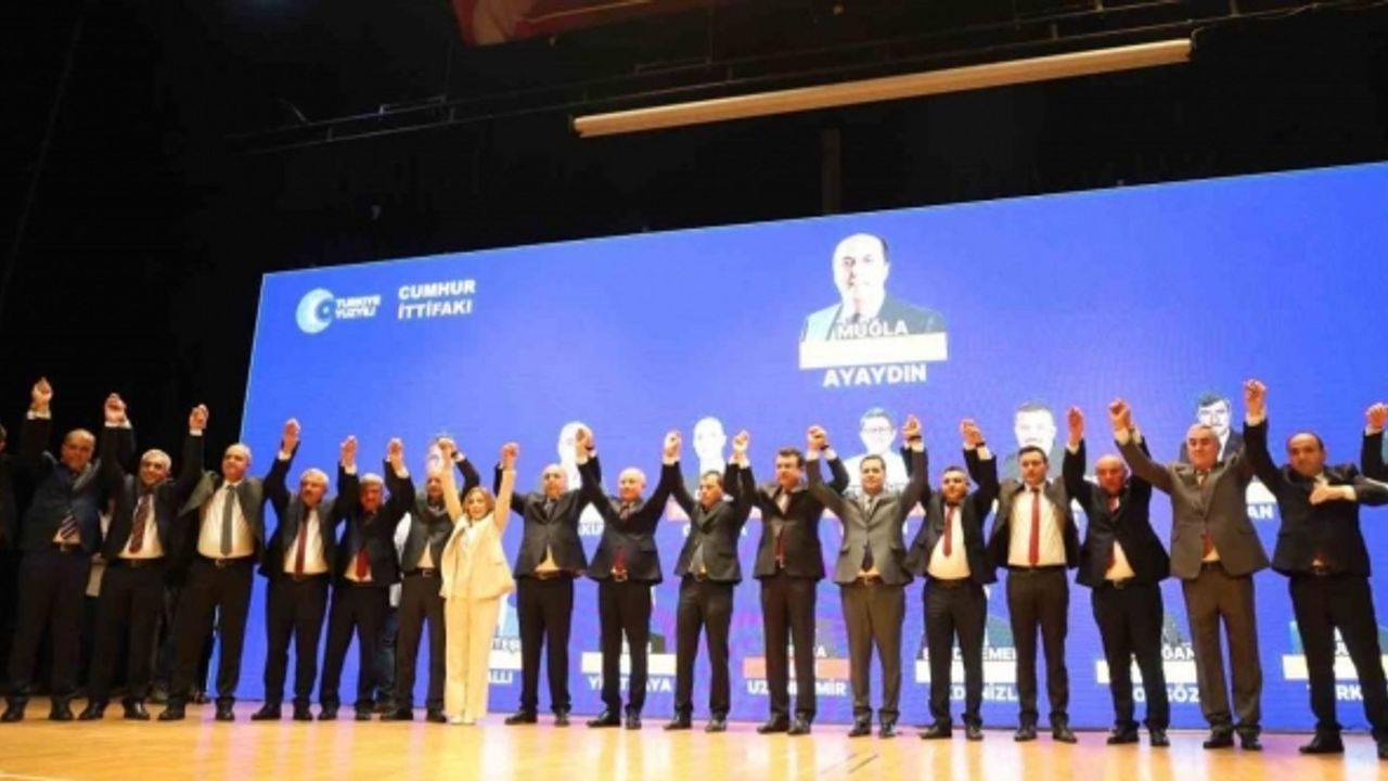 Cumhur İttifakı’nın Muğla Büyükşehir ve ilçe belediye başkan adayları tanıtıldı