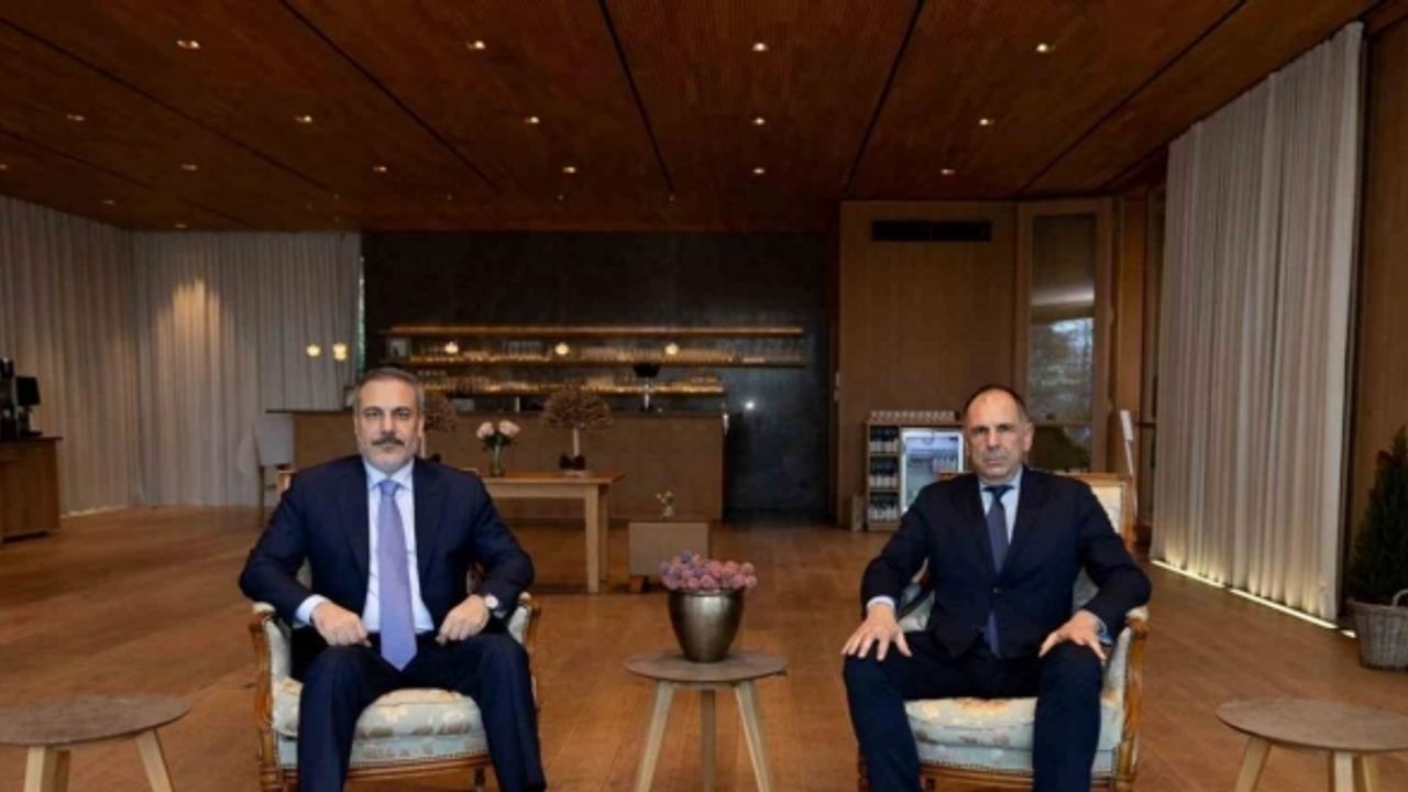 Dışişleri Bakanı Fidan, Yunan mevkidaşı Gerapetritis ile bir araya geldi