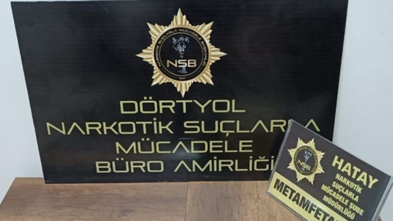 Dörtyol’da bir araçta uyuşturucu madde ele geçirildi