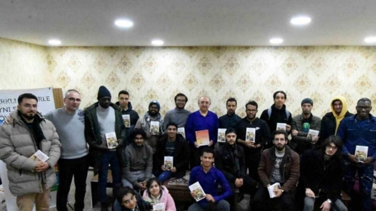 ERVAK Başkanı Güzel, uluslararası öğrenci grupları ile söyleşi yaptı