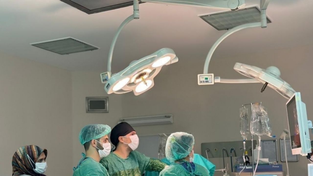 Göğüs duvarında 20 santimlik kitle olan hasta sağlığına kavuştu