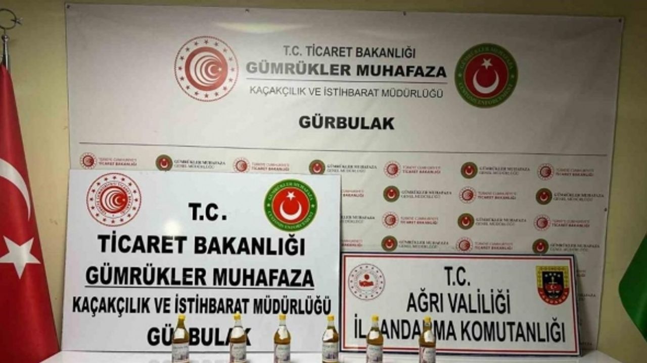Gürbulak Gümrük Kapısı’nda yağ şişeleri içinde 6 tonu aşkın metamfetamin yakalandı