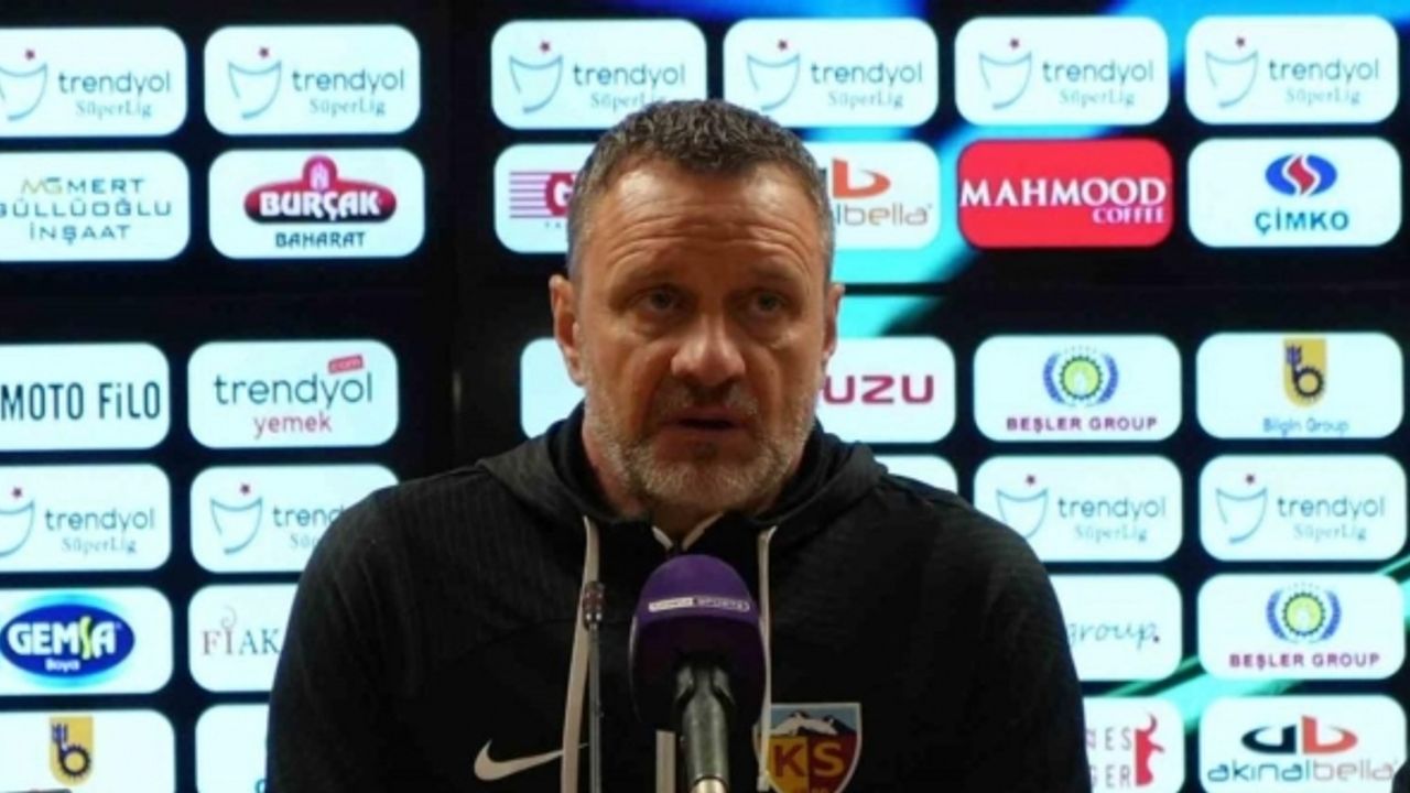 Hari Vukas: "Aldığımız 1 puandan memnun değiliz, galibiyete yakın olan bizdik"