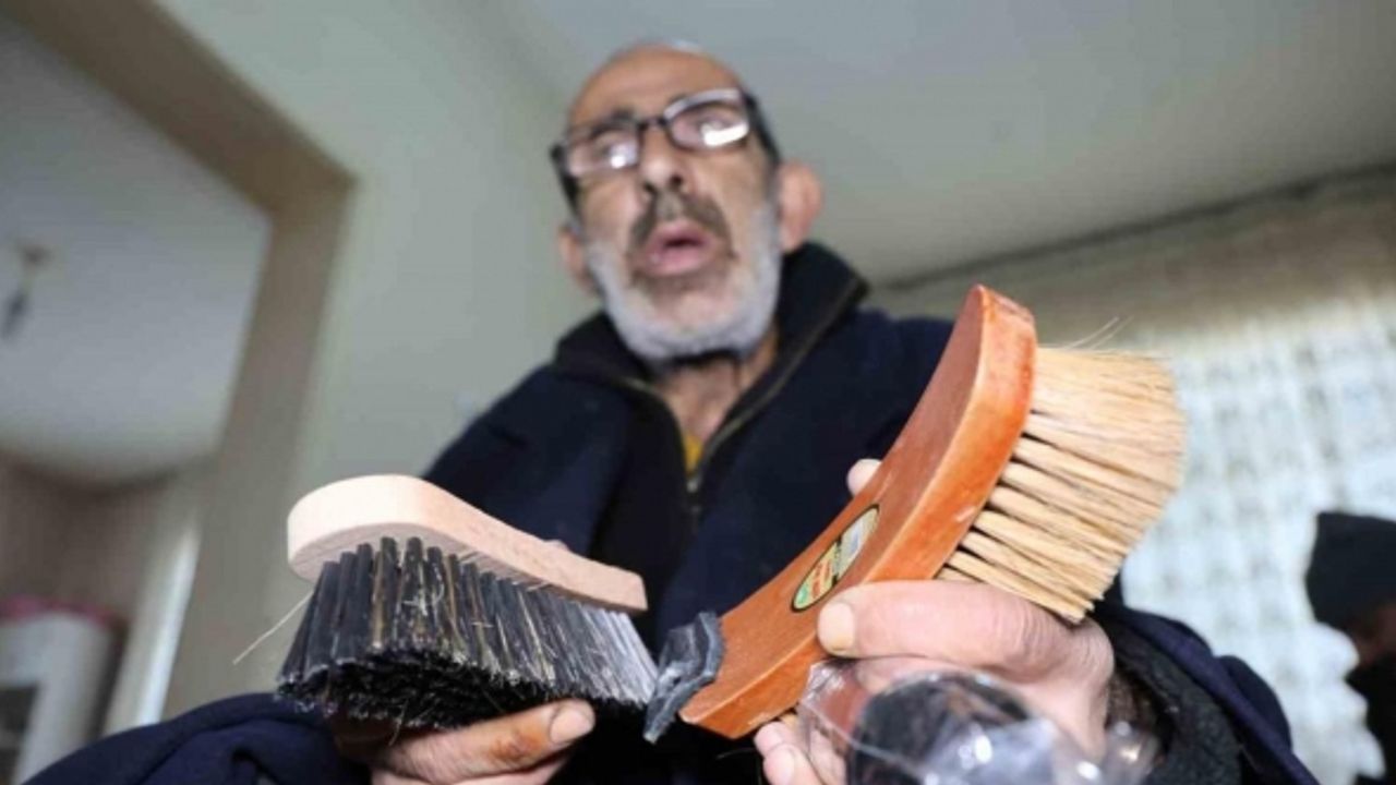 Hırsızın eli kanser hastası yaşlı adamın ekmek teknesine uzandı