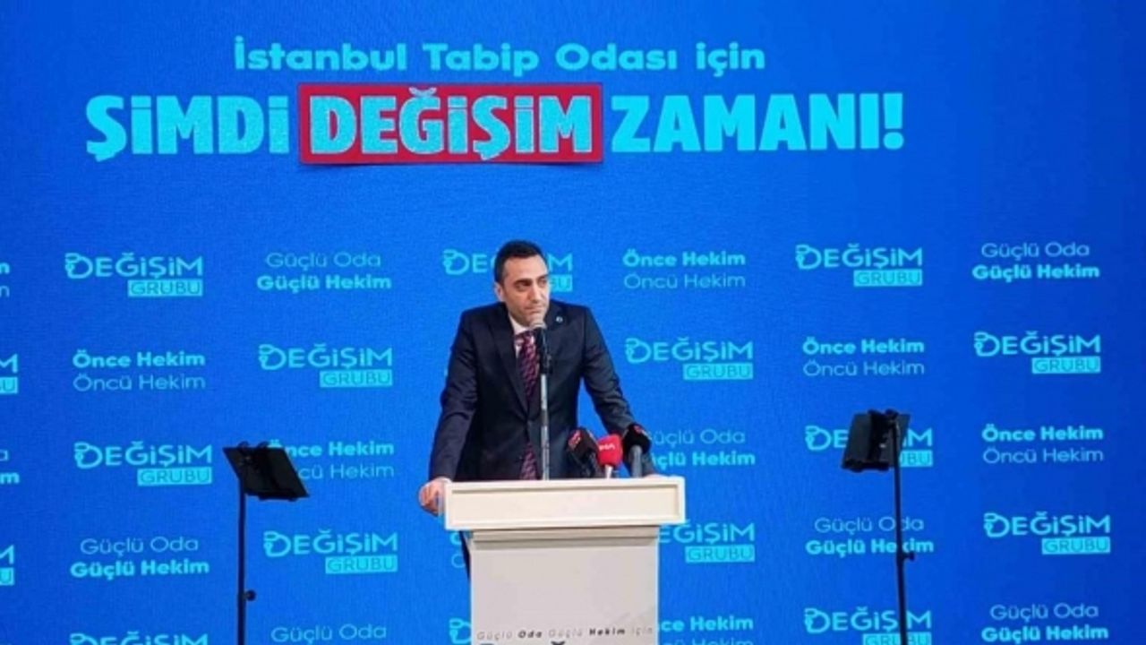 İstanbul Tabip Odası Başkan Adayı Dr. Ahmet Erçek seçim beyannamesini açıkladı
