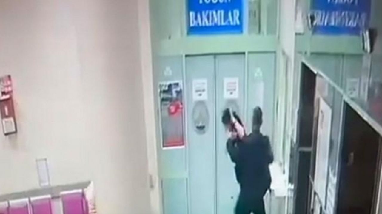 Kadın doktorun darbedildiği anlara ilişkin görüntüler ortaya çıktı
