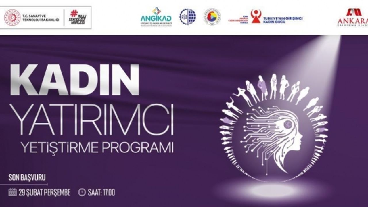Kadın yatırımcı yetiştirme programına son başvuru günü 29 Şubat