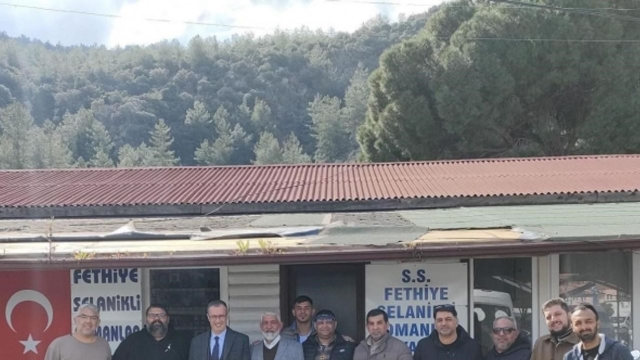 Kaymakam Ertaş, dernek yetkilileri ile bir araya geldi