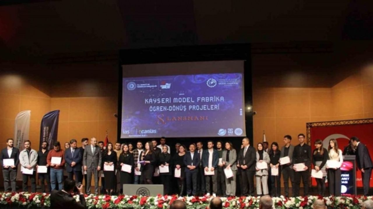 Kayseri Model Fabrika 8. Öğren-Dönüş Lansmanı yapıldı