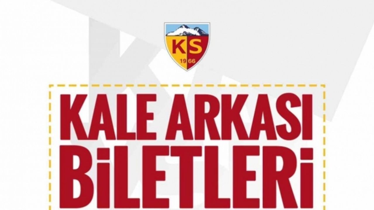 Kayserispor - Ankaragücü maçı bilet fiyatları belli oldu