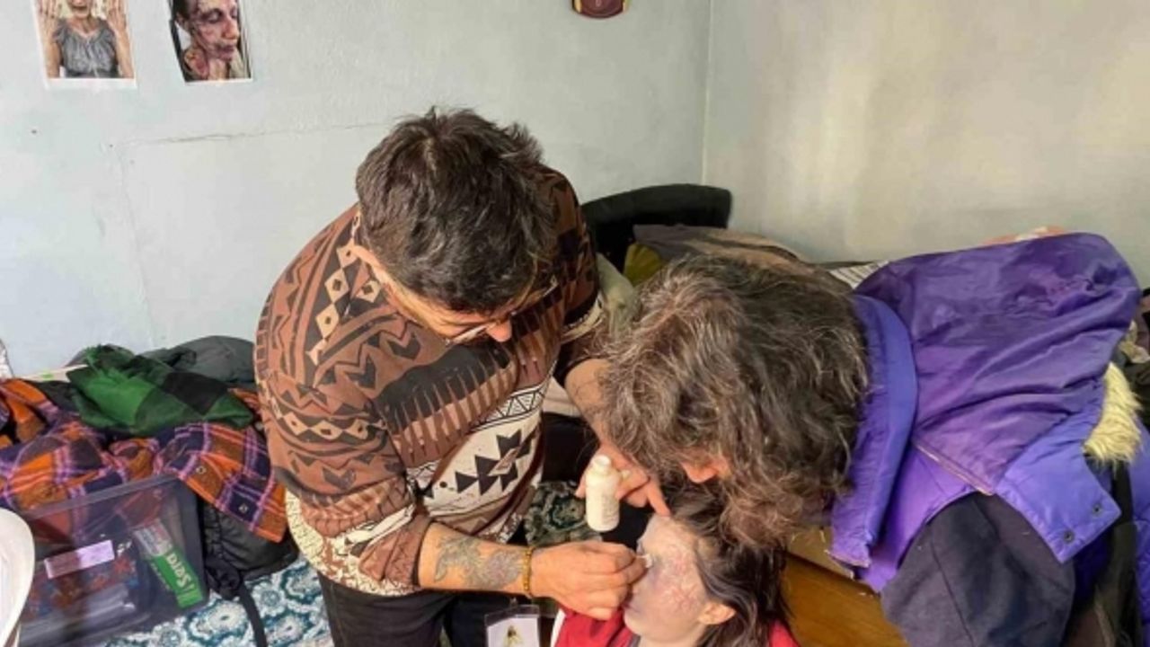 Kula’nın tarihi evleri korku filmine ev sahipliği yapıyor