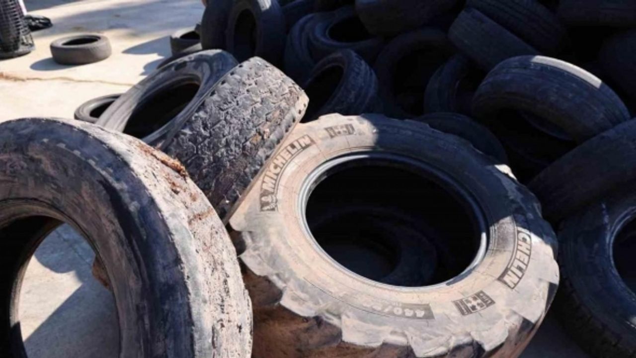 Marmaris’te 45 bin araç lastiği çöp olmaktan kurtuldu