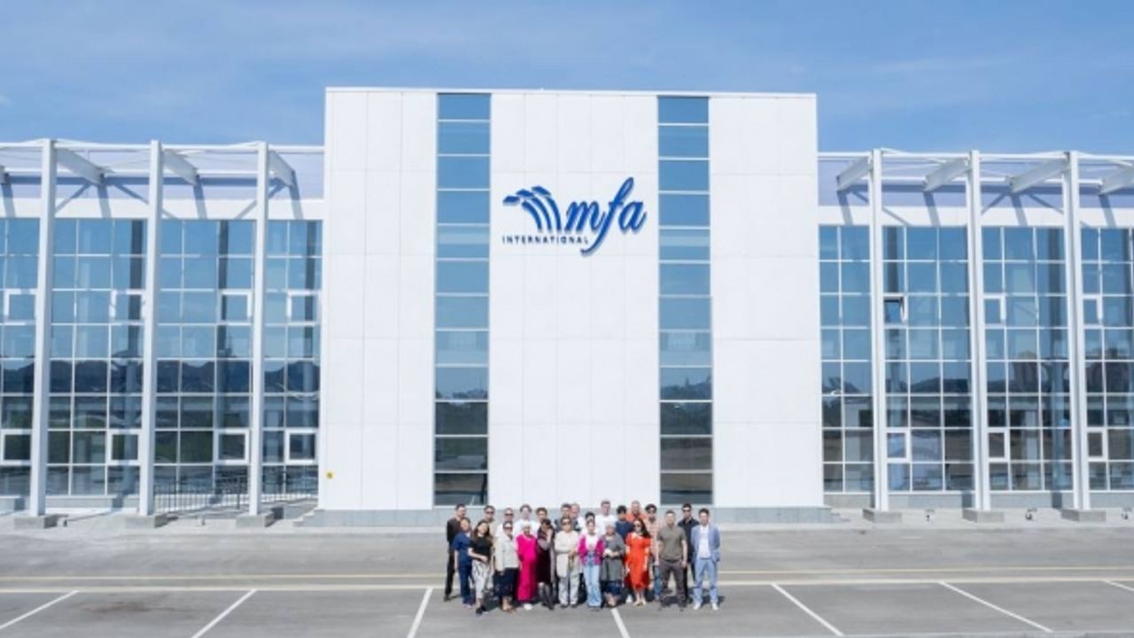 MFA Maske Kazakistan Fabrikasında Üretime Başladı