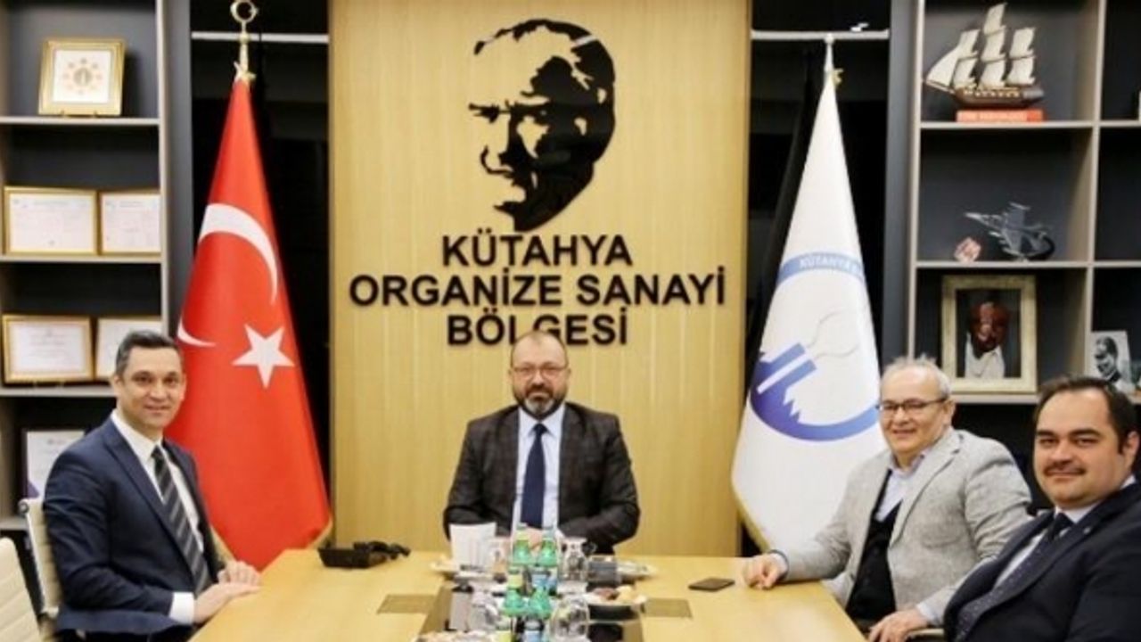 Müdür Yeniay, Kütahya OSB Yönetim Kurulu’nu ziyaret etti