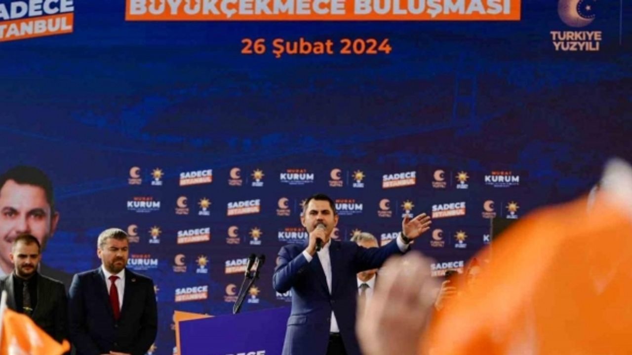 Murat Kurum: “Büyükçekmece’mize deniz ulaşımını sağlayacağımıza söz veriyoruz”