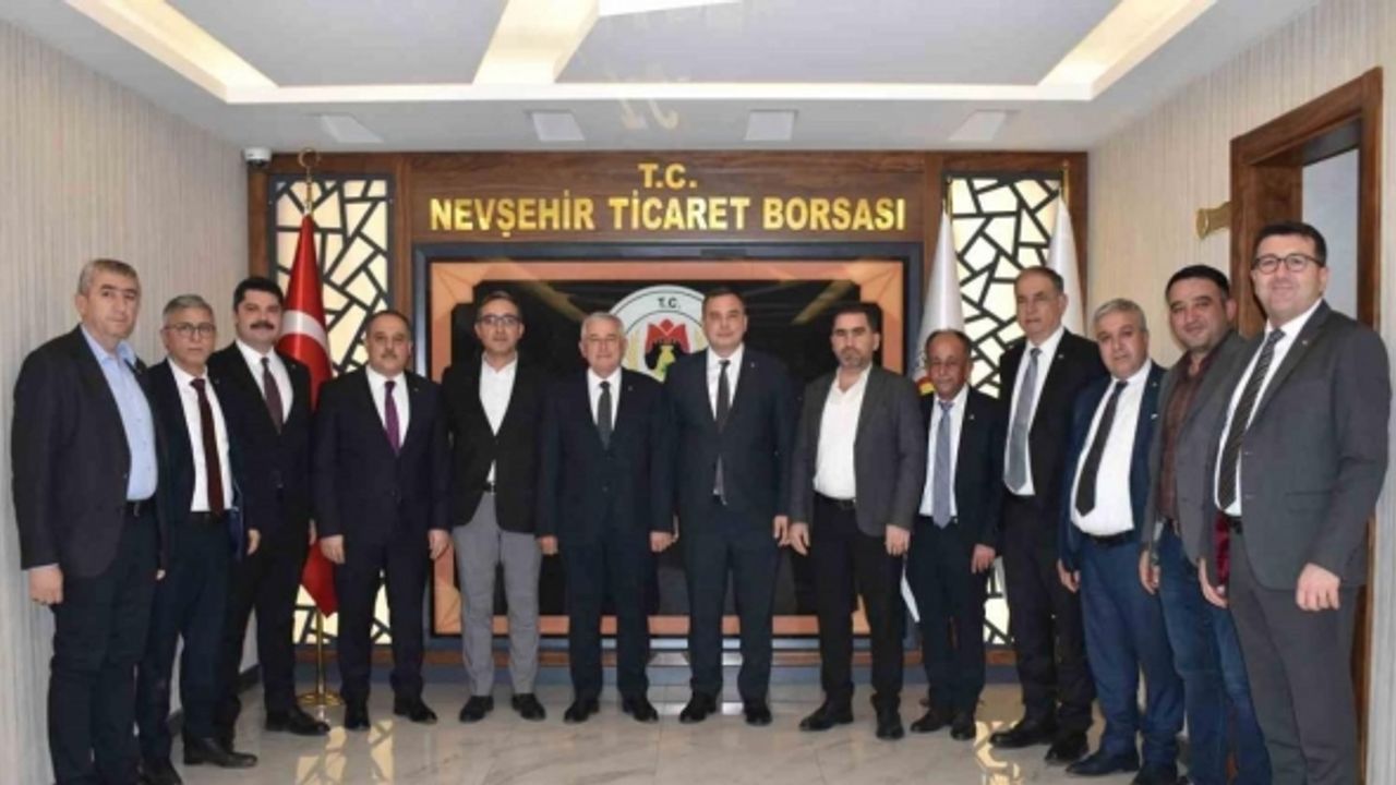 Nevşehir Ticaret Borsası, Aydın Ticaret Borsası’nı ağırladı