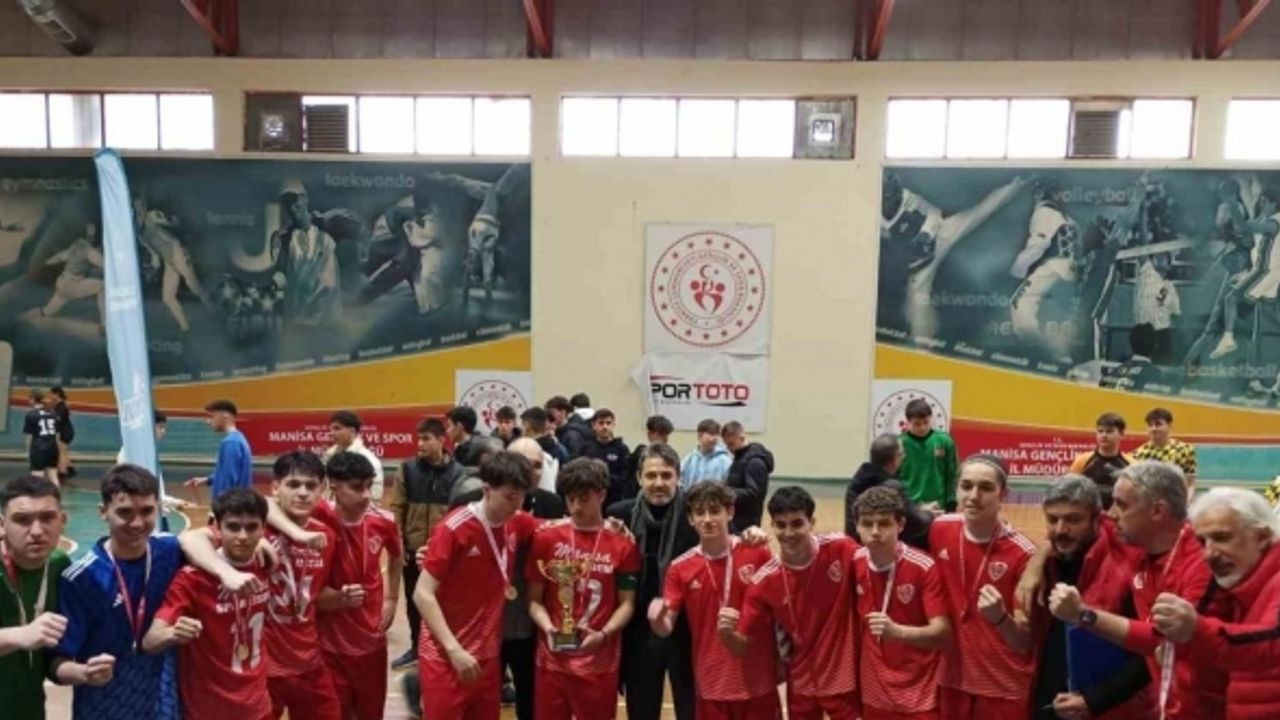Okul Sporları Yıldızlar Futsal İl Birinciliği müsabakaları sona erdi