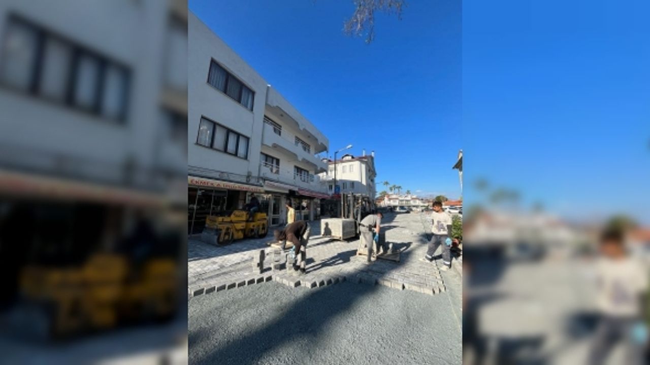 Ortaca’da yolların bakım ve onarımları yapılıyor