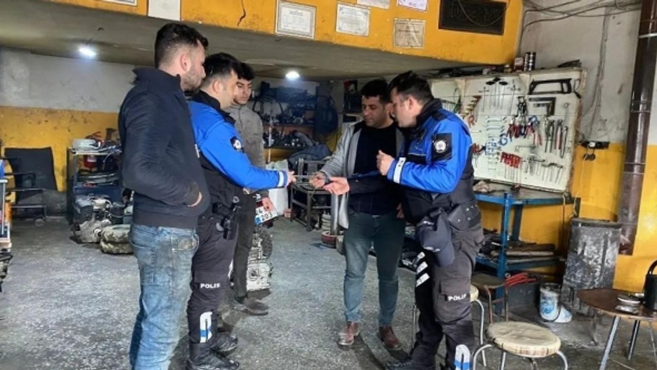Polisten dolandırıcılara karşı sanayi esnafına uyarı