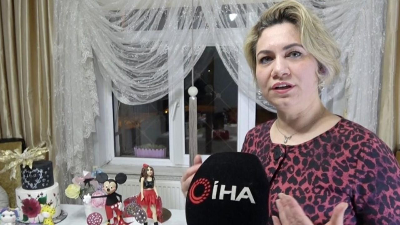 Sağlıkçı Tuba Alparslan yaptığı butik pastalar ile ilgi görüyor