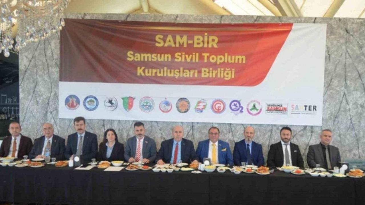 Samsun’da hemşehri dernekleri SAM-BİR çatısı altında birleşti
