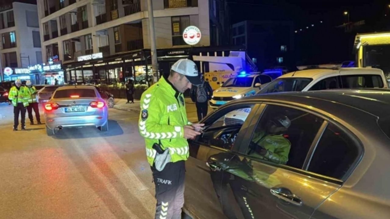 Sıkı denetimler sürüyor: 41 araca 156 bin lira ceza