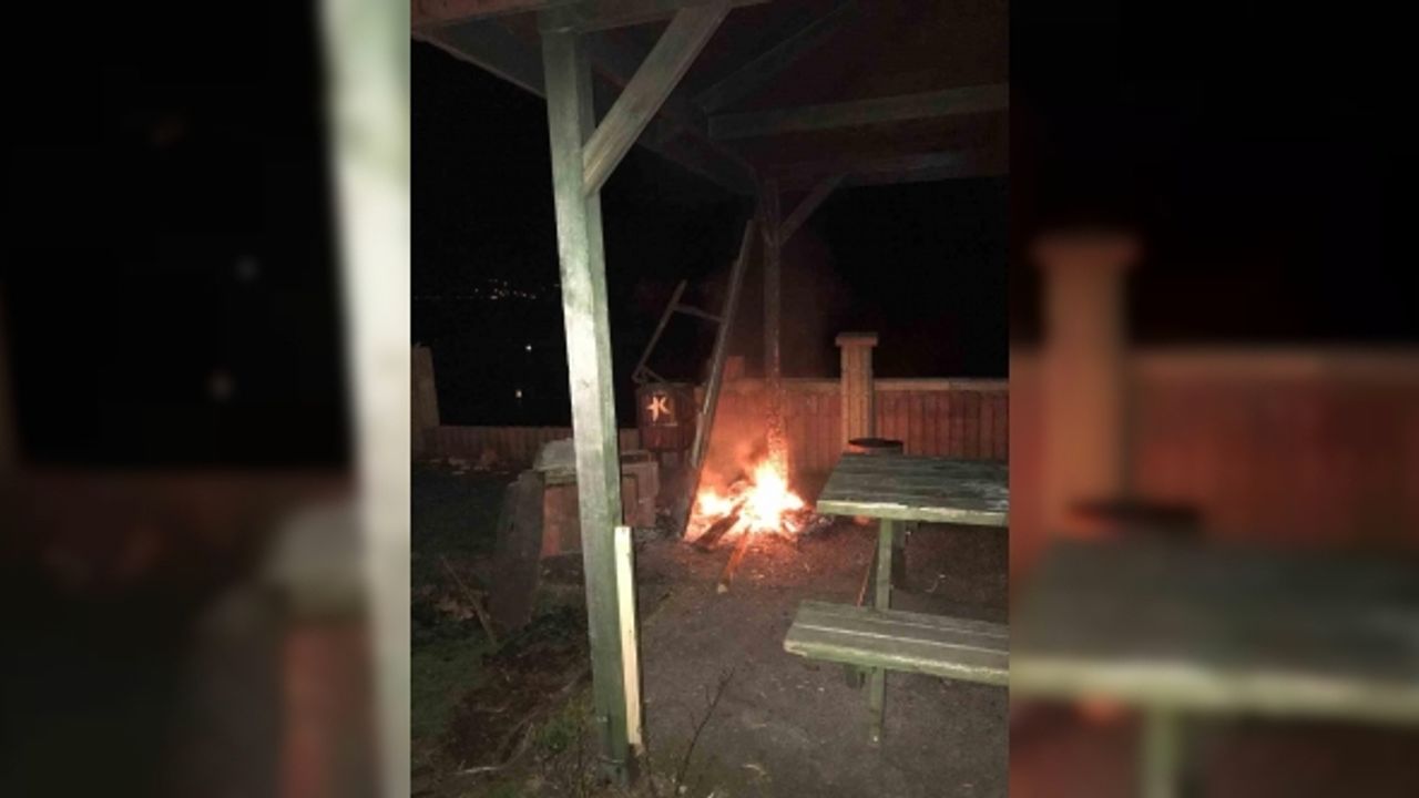 Sosyal medyada etkileşim alabilmek için kamelyayı ateşe verdiler