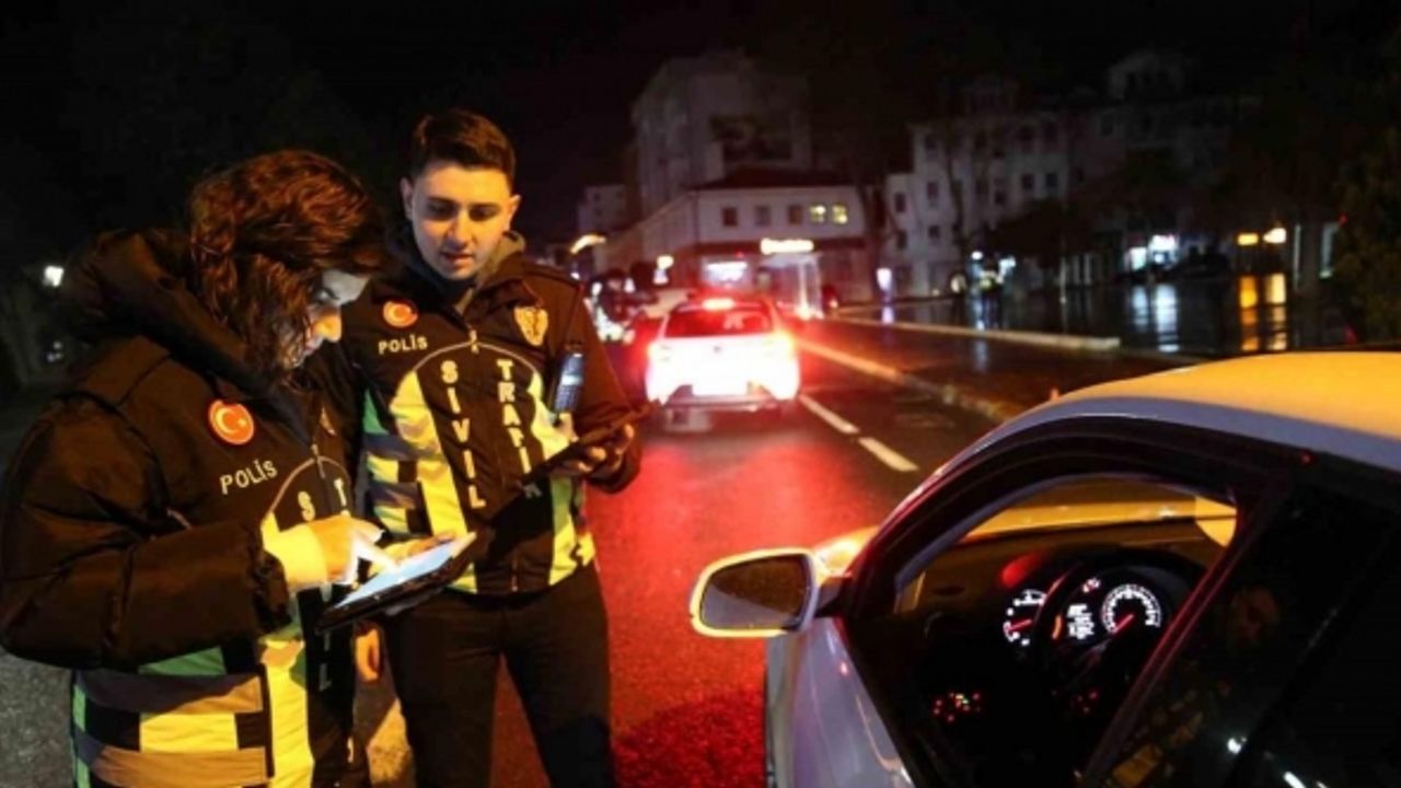 Trafik polisinden şehrin her köşesine eş zamanlı denetim