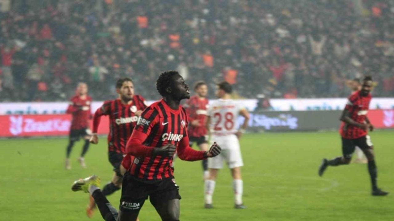 Trendyol Süper Lig: Gaziantep FK: 1 - Kayserispor: 1 (Maç Sonucu)