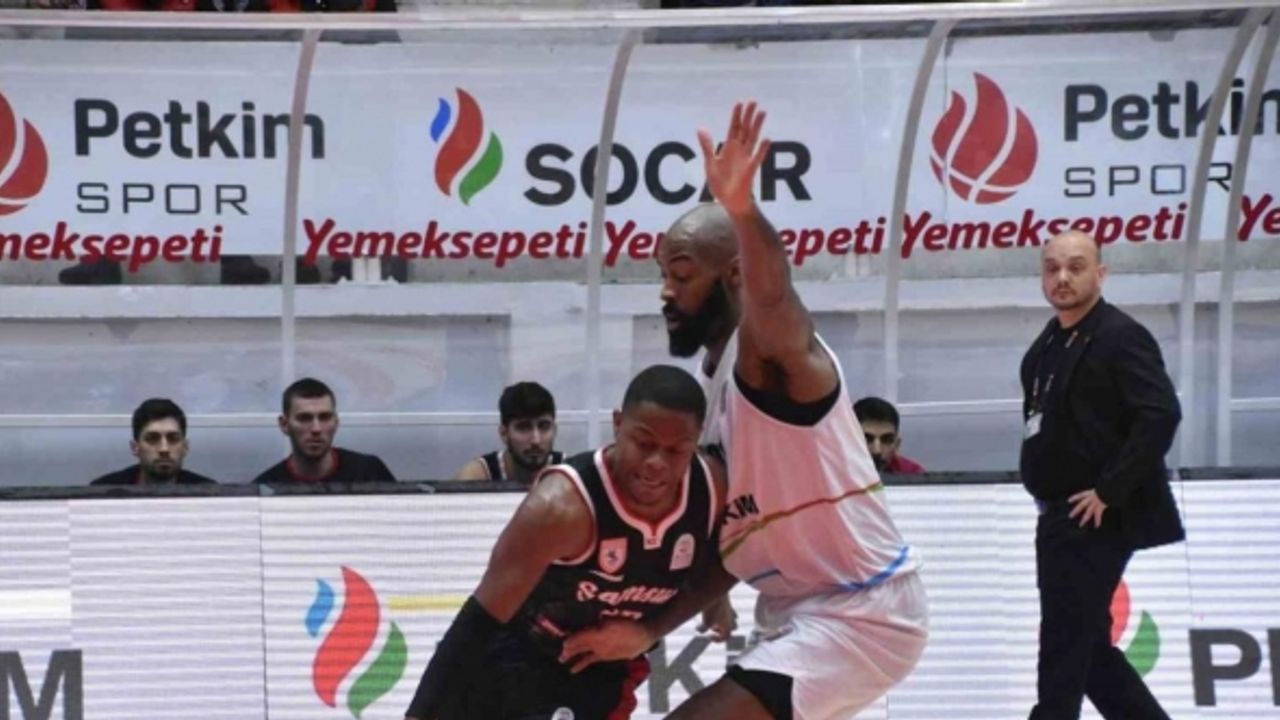 Türkiye Sigorta Basketbol Süper Ligi: Aliağa Petkimspor: 93 - Samsunspor: 83