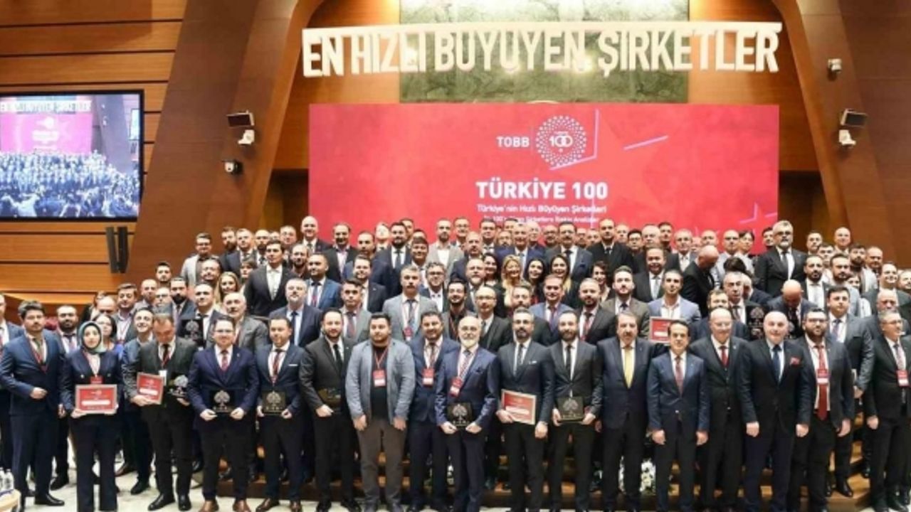 Türkiye’nin en hızlı büyüyen 100 şirketi belli oldu