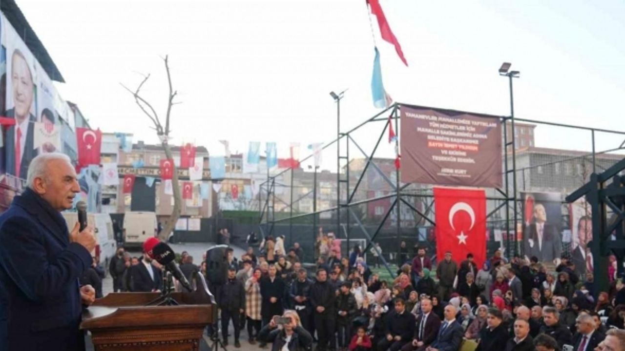 Ümraniye’de çocuk oyun sokağı ve muhtarlık binası hizmete açıldı