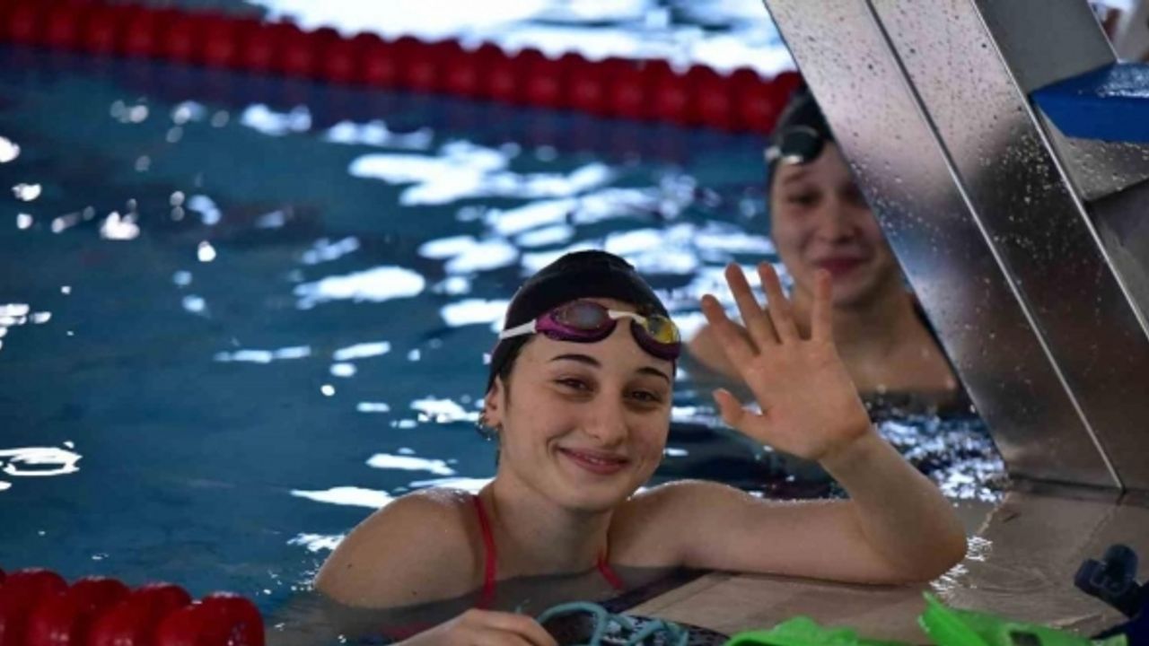 Yüksek İrtifa Kamp Merkezi Olimpik Yüzme Havuzu, Galatasaray Spor Kulübü Yüzme Takımı’nı ağırladı