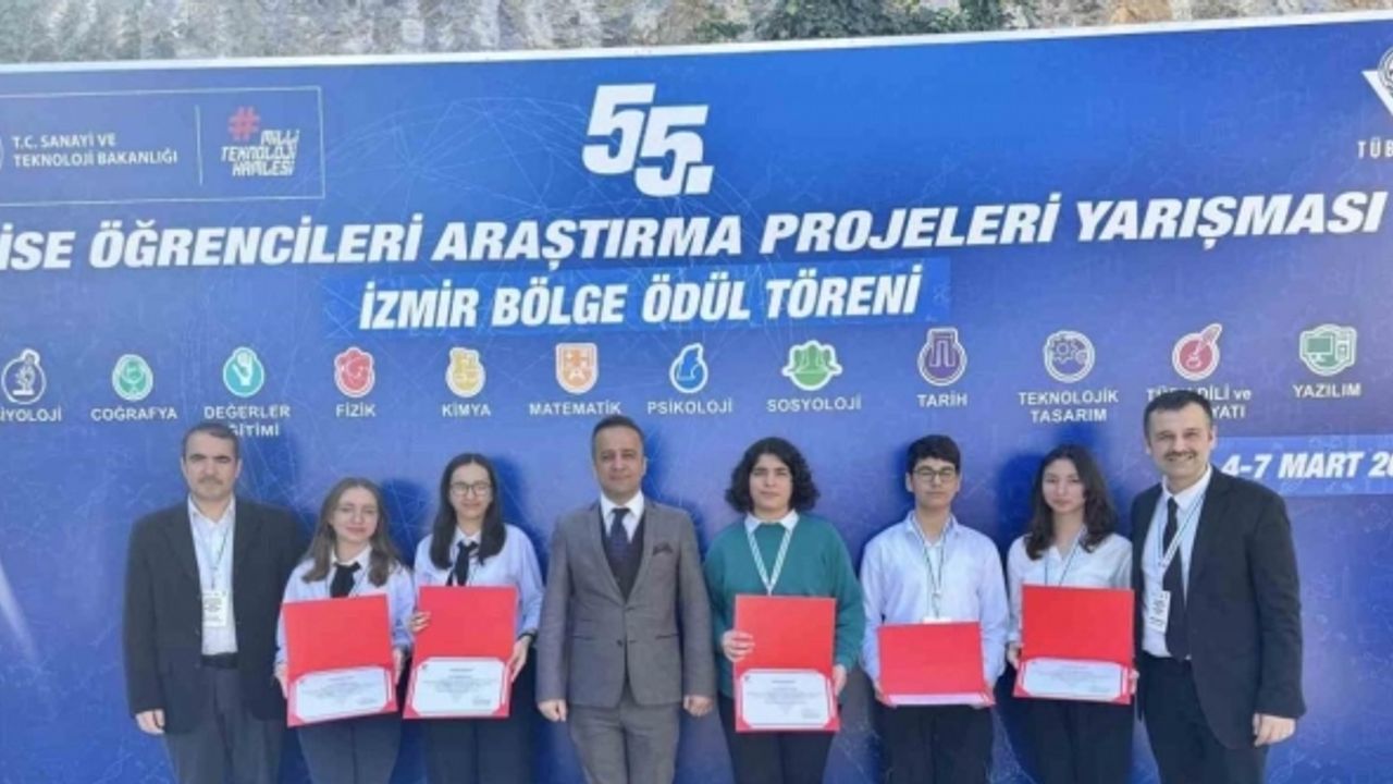 Aydın Sosyal Bilimler Lisesi, 2 projede bölge 3.’sü oldu