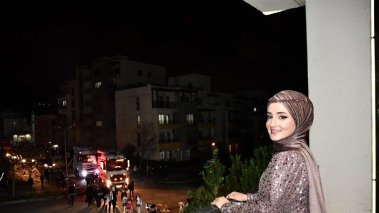 Bir garip kız isteme konvoyu: Genç tır şoförü hayalini gerçekleştirdi