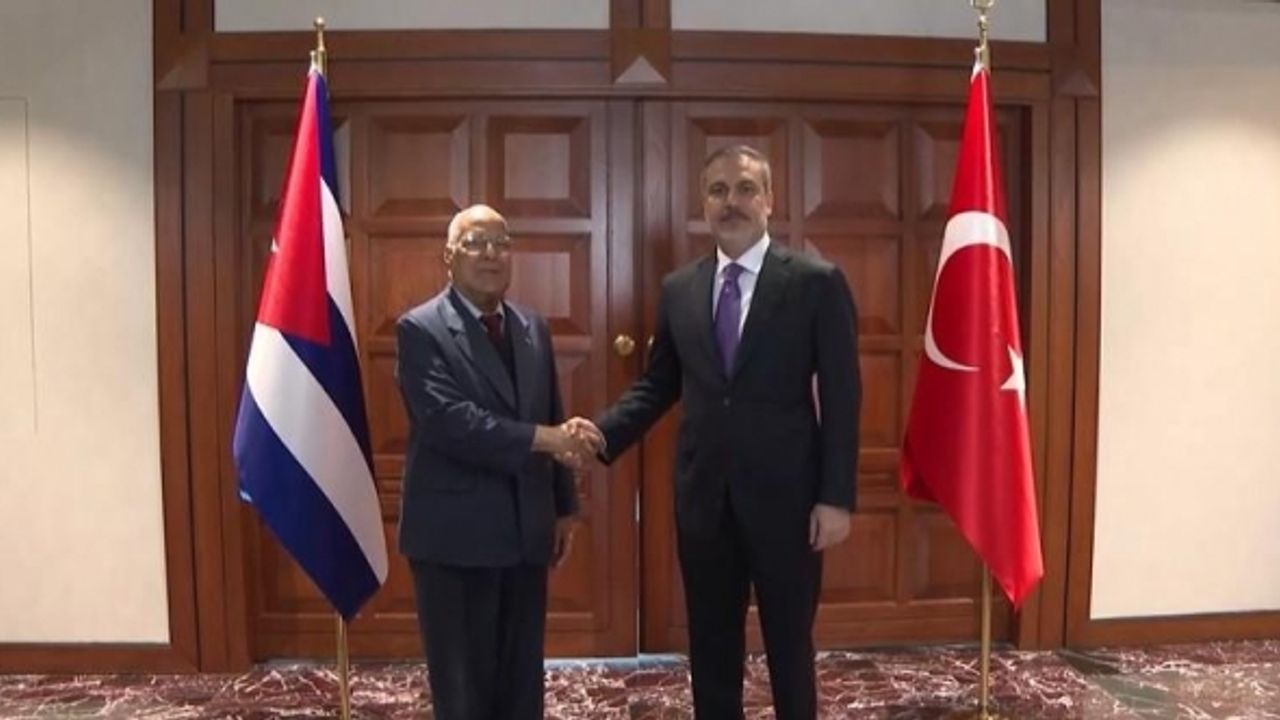 Dışişleri Bakanı Fidan, Küba Başbakan Yardımcısı Ruz’le görüştü