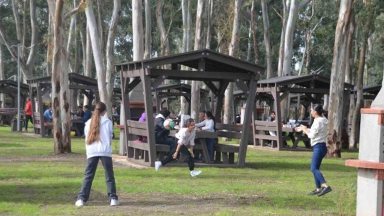 Hisarönü Mesire Alanı’nın ilk konukları belediye personeli oldu