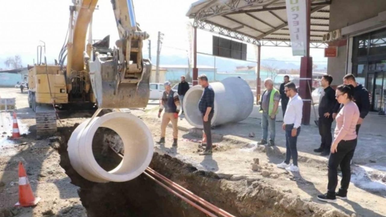 Salihli’de 13 milyon TL’lik altyapı yatırımında sona gelindi